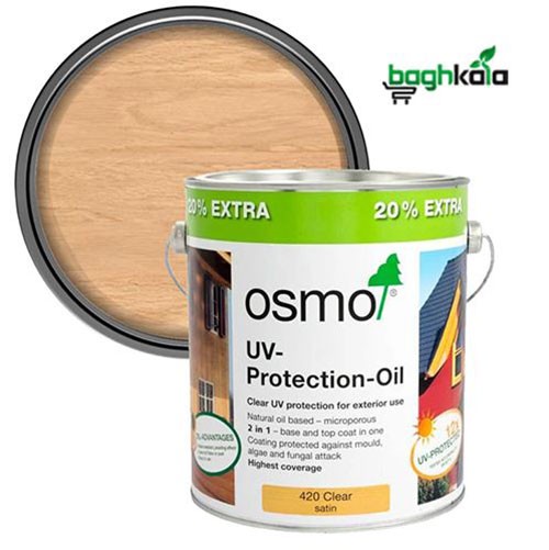 روغن آلمانی اسمو OSMO محافظ چوب ترموود